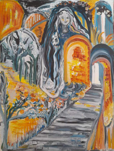 Porte du ciel, 2019 (65x50cm)